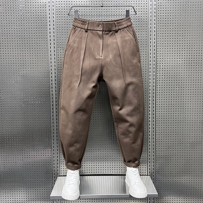 Wade | Elegante Melange-Hosen