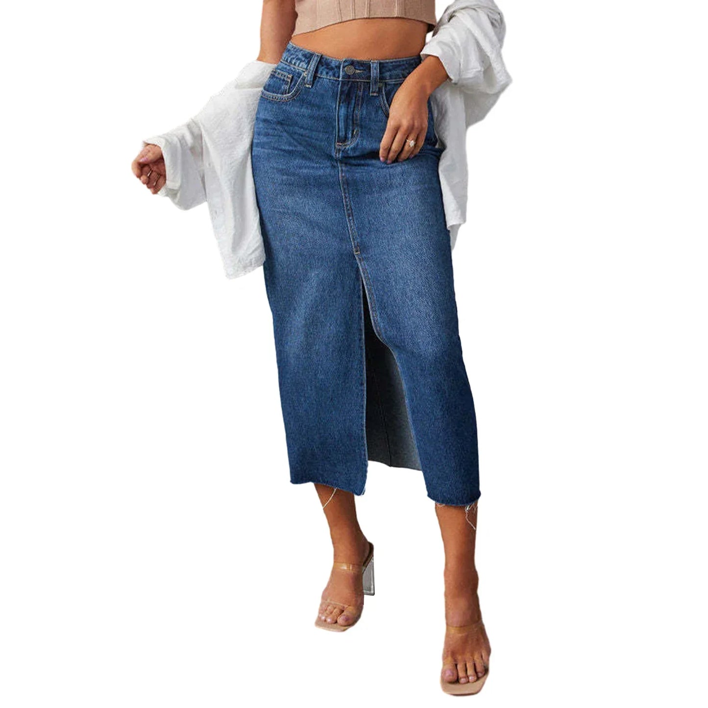 ROMHILD Denimrock mit Schlitz