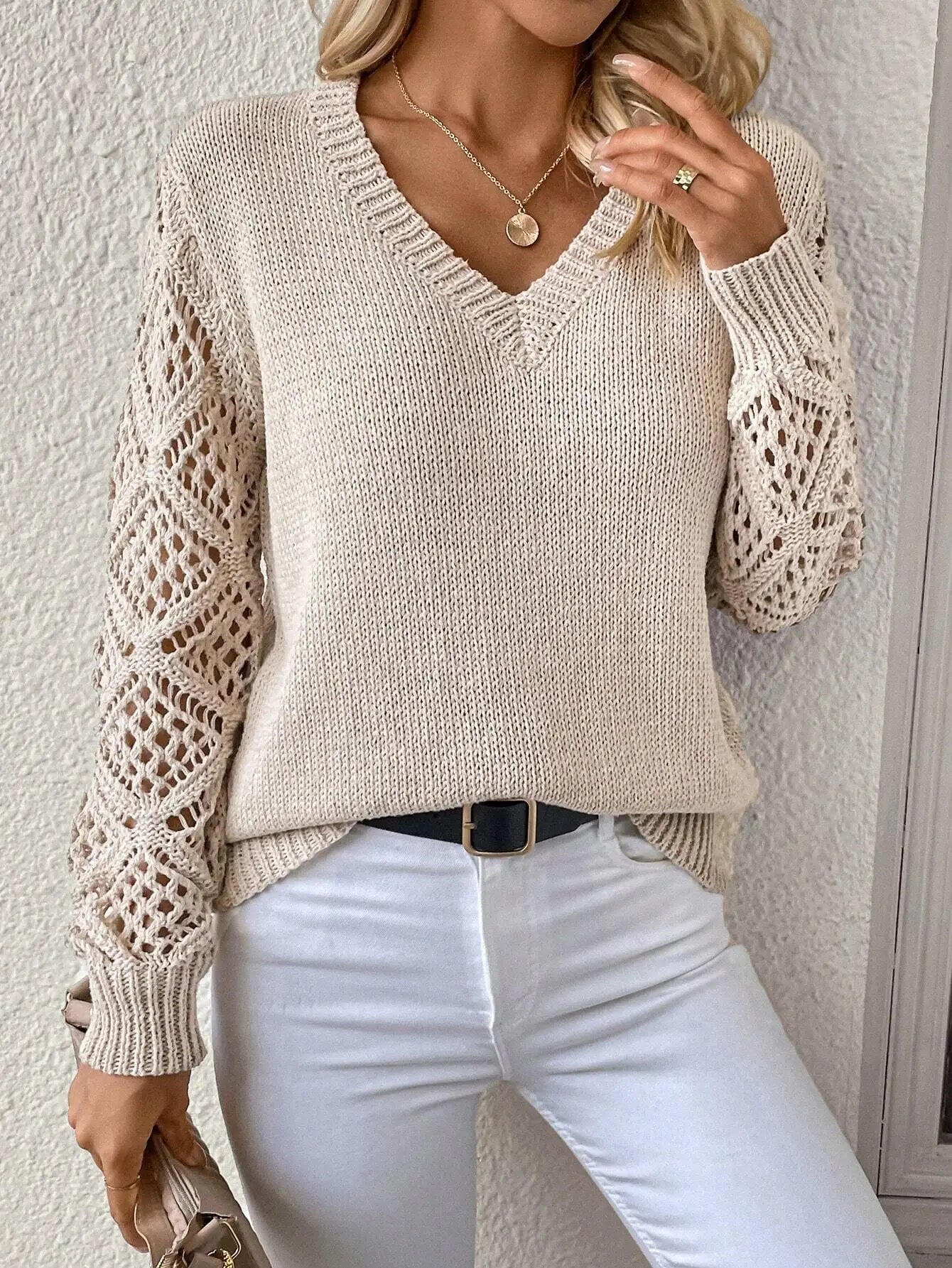 Daisy | Pullover V-Ausschnitt