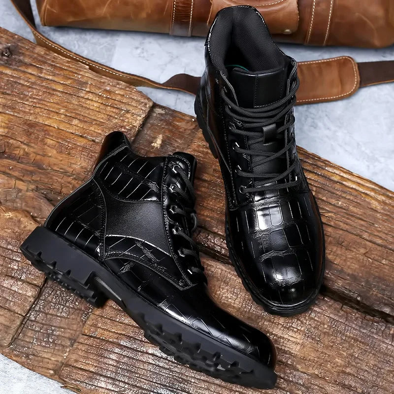 Scott | Klassische Croco-Stiefel