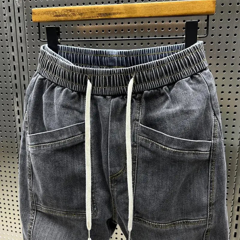 Adam | Denim Jogginghose