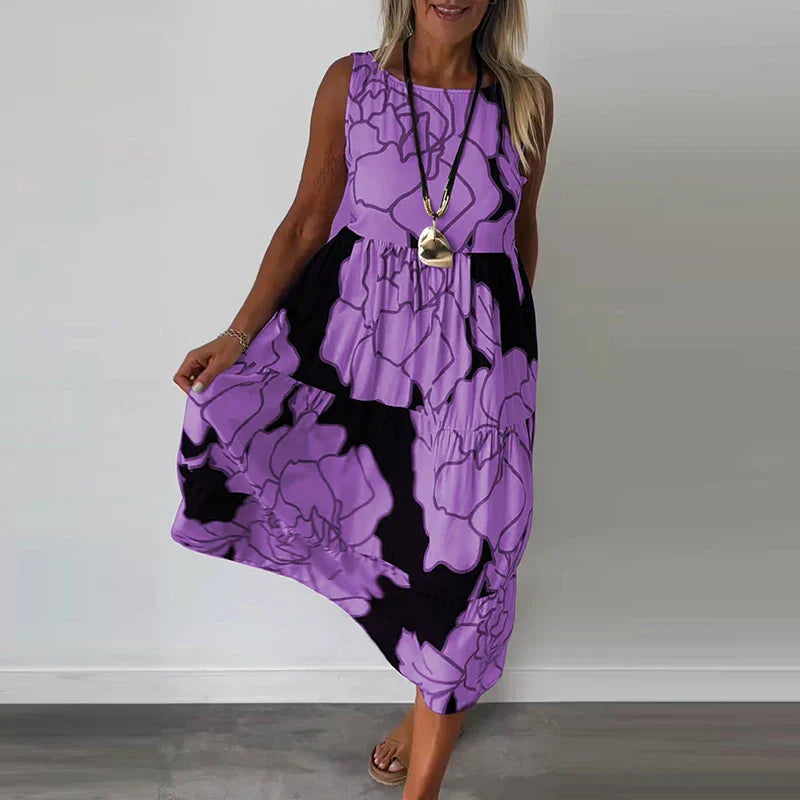 CAITLYN™ - Ärmelloses Maxikleid