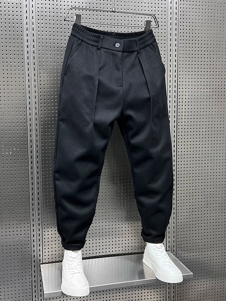 Wade | Elegante Melange-Hosen