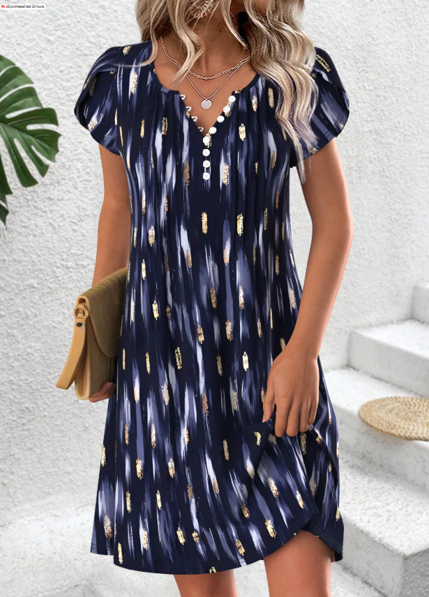 Lena | Bunte Blumenkleid