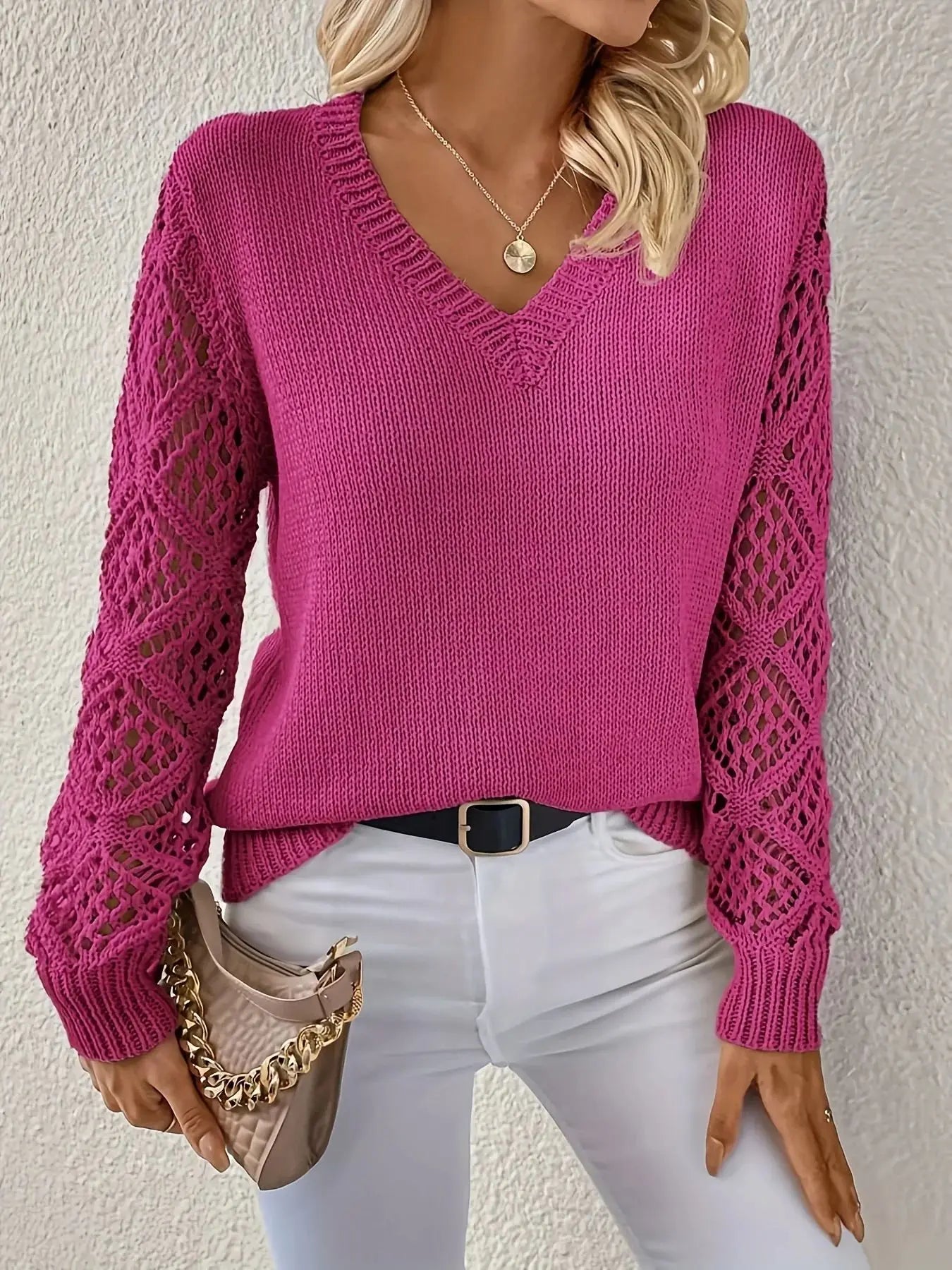 Daisy | Pullover V-Ausschnitt