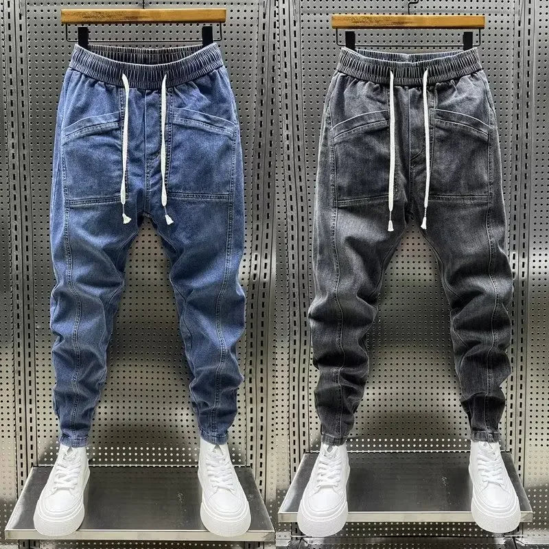 Adam | Denim Jogginghose