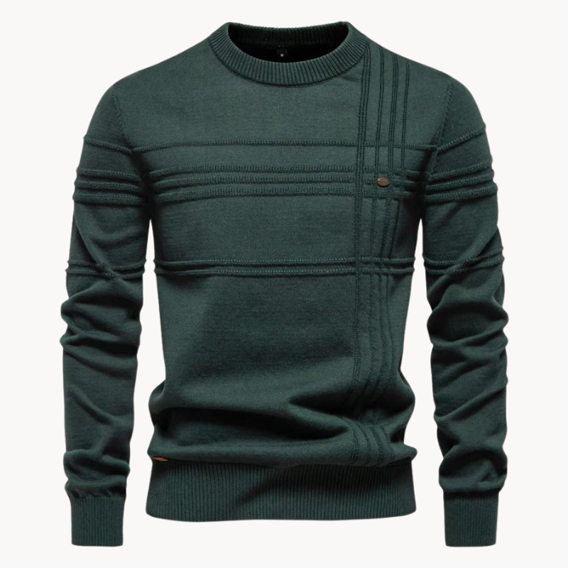 Frederik™ | Pullover mit Zeitlosem Karodesign