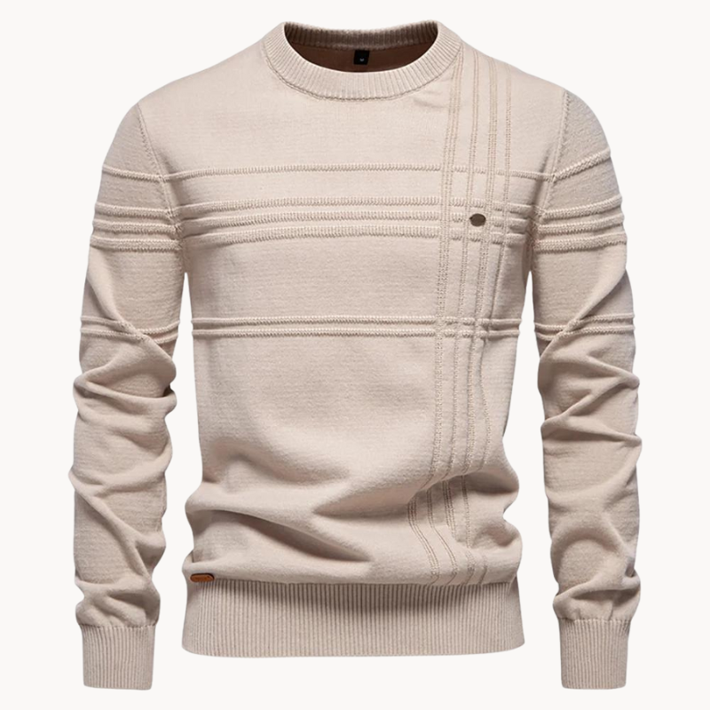 Frederik™ | Pullover mit Zeitlosem Karodesign