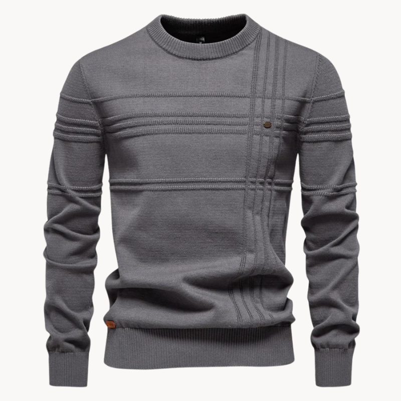 Frederik™ | Pullover mit Zeitlosem Karodesign