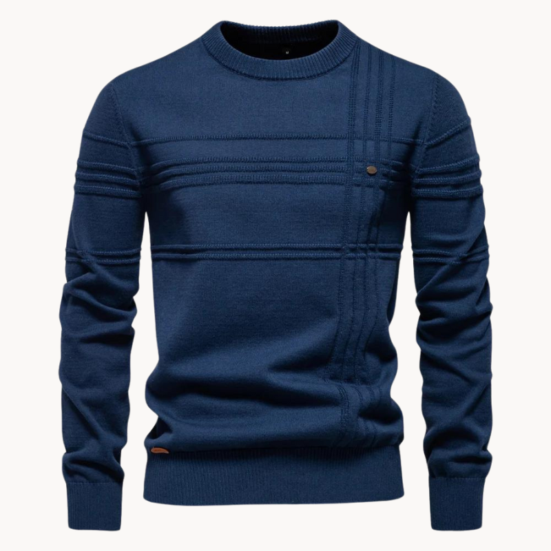 Frederik™ | Pullover mit Zeitlosem Karodesign