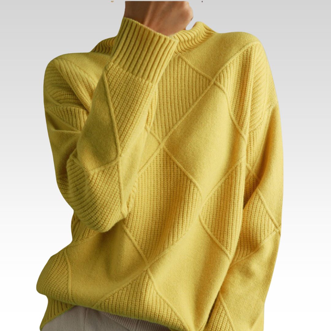 Adelle | Eleganter Rollkragenpullover