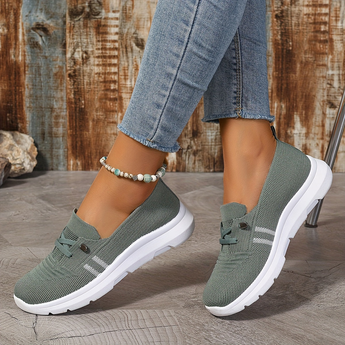 Zanya | Gestreifte Sneaker