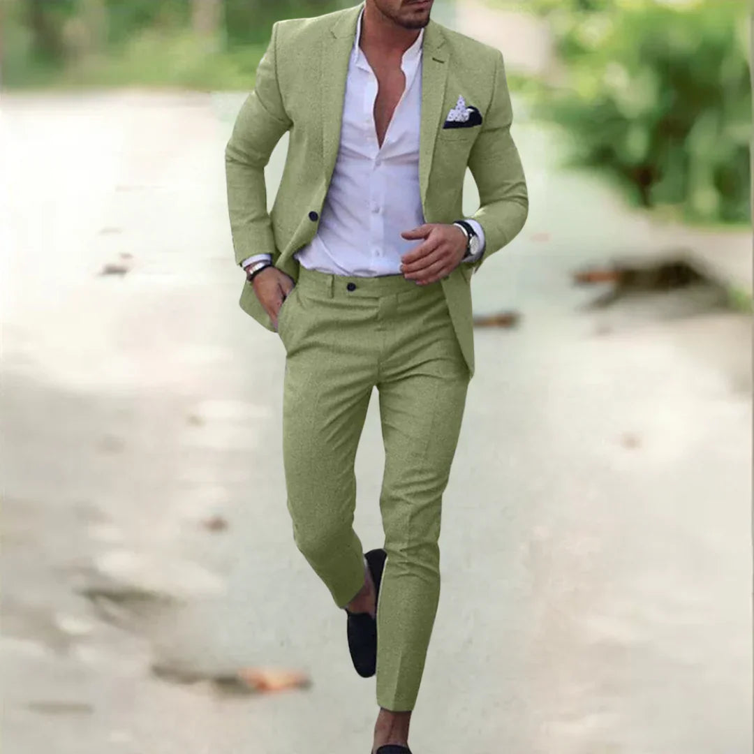 Alonso | Eleganter Herrenanzug (Jacke + Hose)