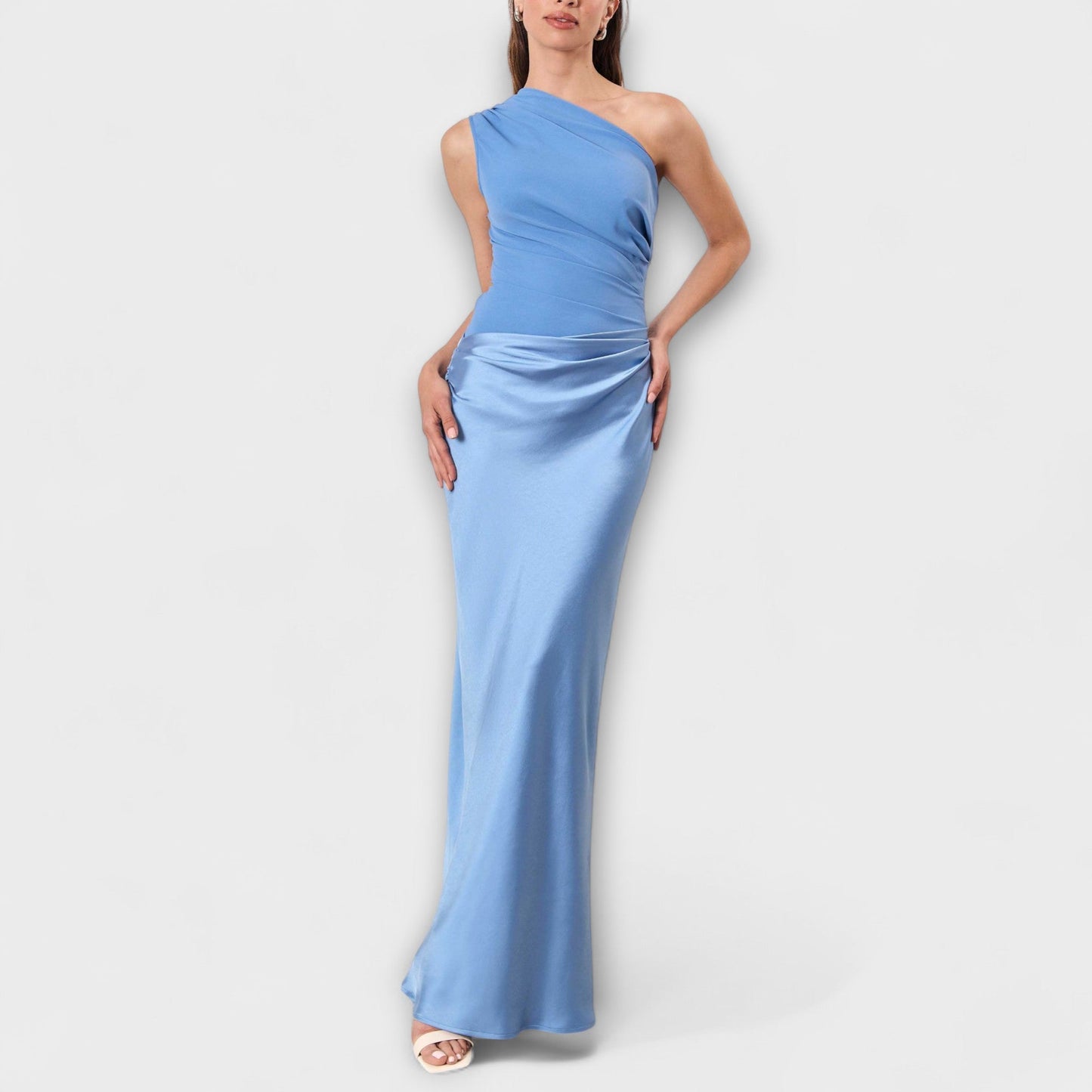 Lena | Elegantes Faltenkleid