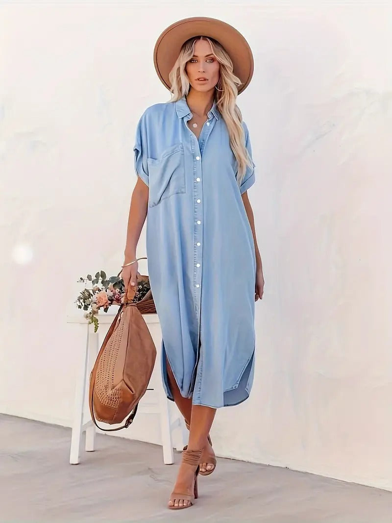 Béatrice | Elegante Bluse mit Taschen