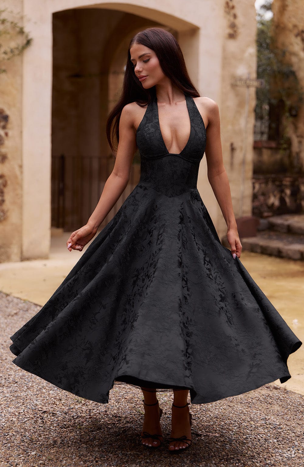Alexander | Elegantes Midi-Kleid