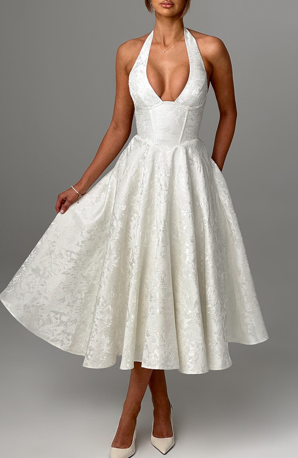 Alexander | Elegantes Midi-Kleid