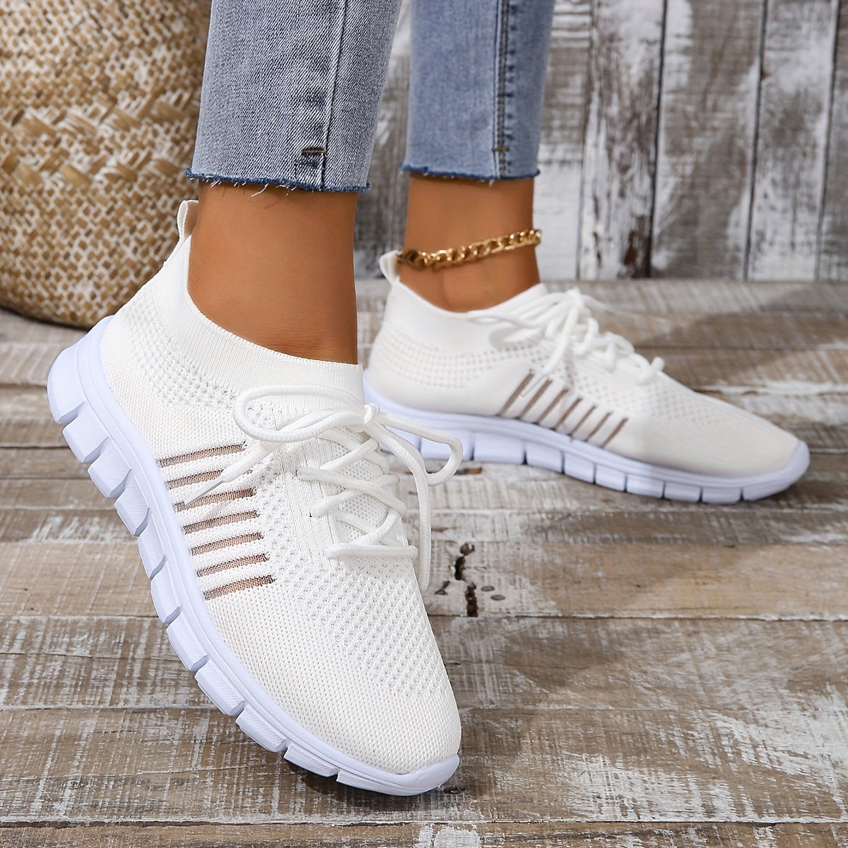 Evangelin | Sportliche Strickschuhe