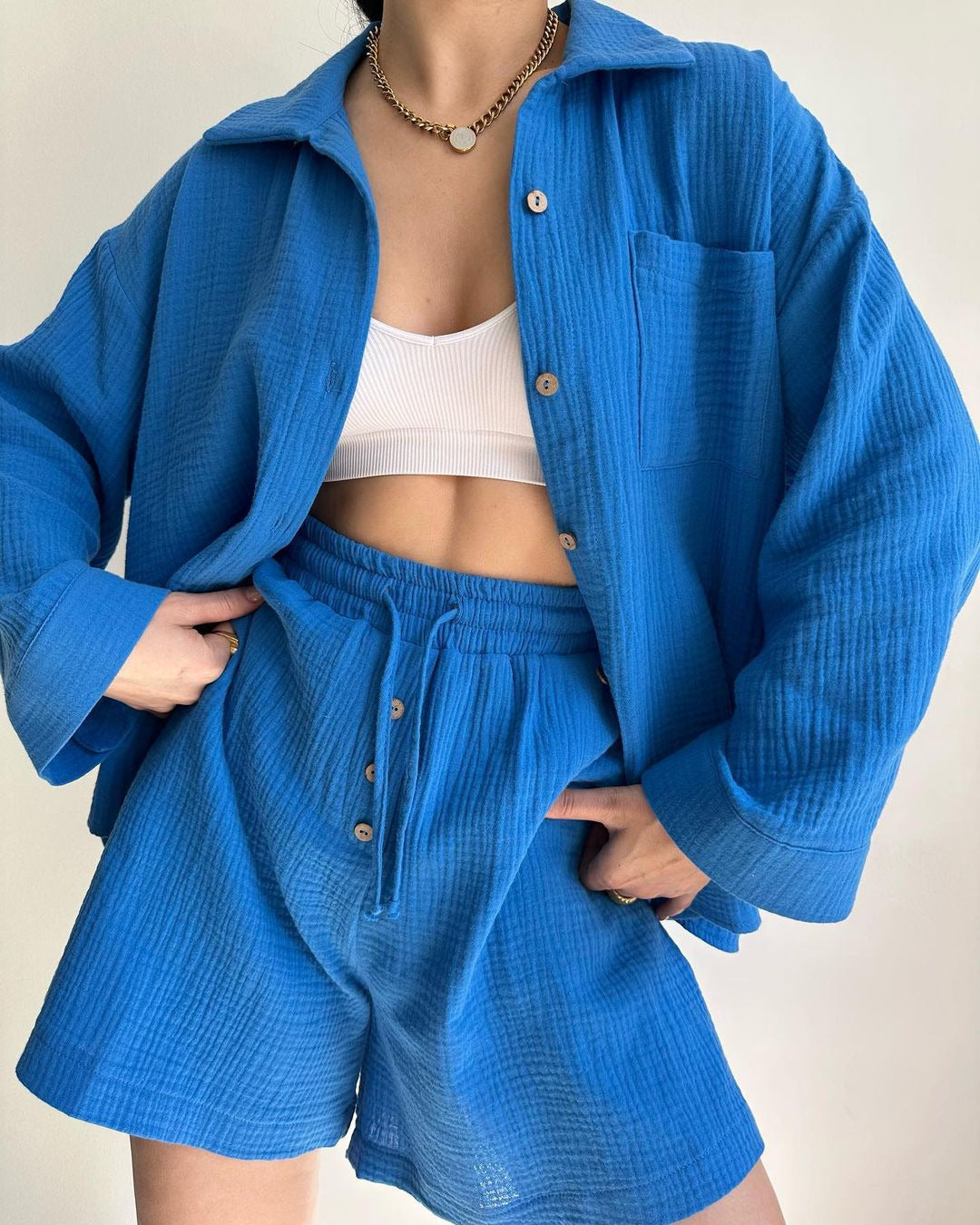 Brigette | Luftiges Zweiteiliges Set