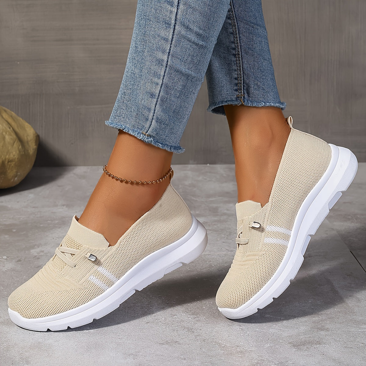Zanya | Gestreifte Sneaker