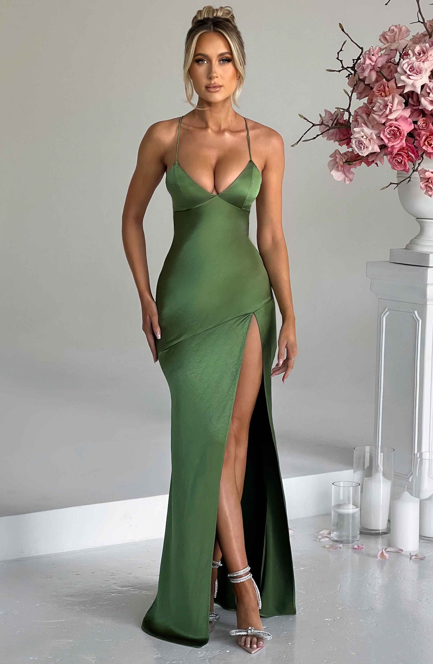 Alexander Saint Maxi Dress | Elegantes Kleid
