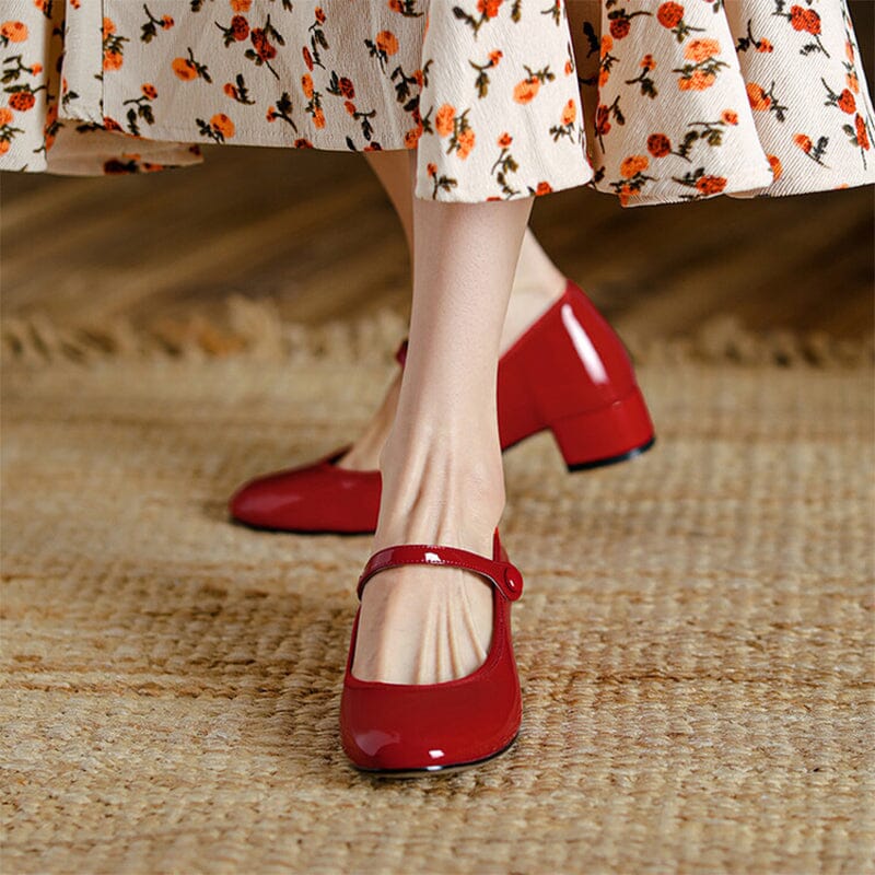 Lia | Elegante Leder-Pumps
