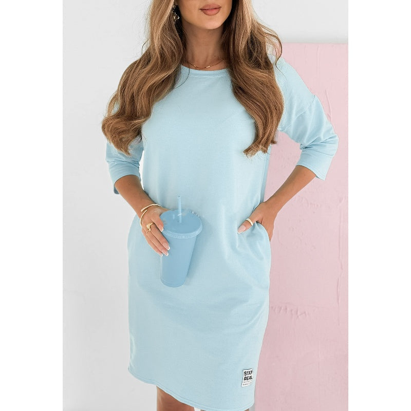 Mira | Elegantes Kleid mit 3/4-Ärmeln und Taschen