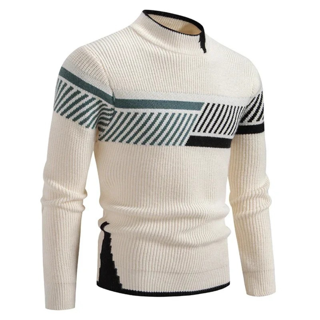 Laurens™ | Hochgeschnittener Eleganter-Pullover
