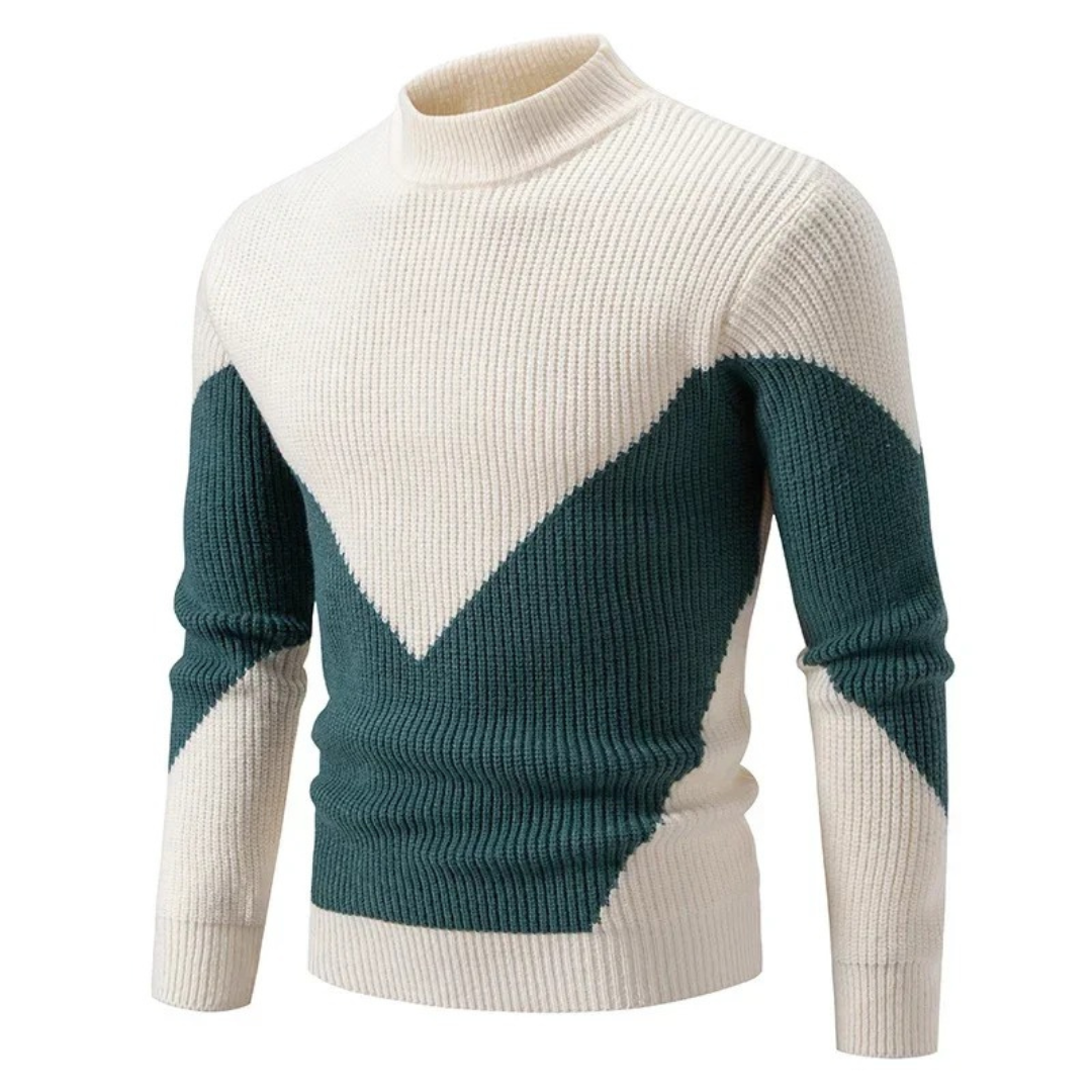 Laurens™ | Hochgeschnittener Eleganter-Pullover