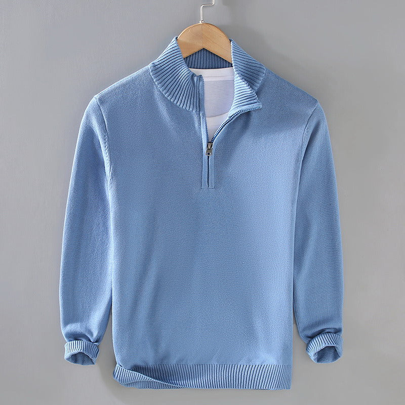 Tom™ | Pullover mit Halbem Reißverschluss