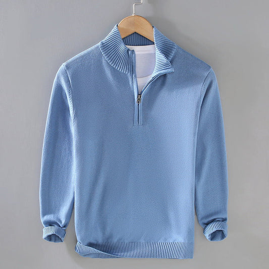 Tom™ | Pullover mit Halbem Reißverschluss