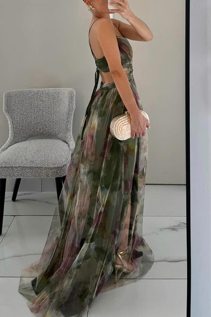Alina | Atemhaftes Maxikleid