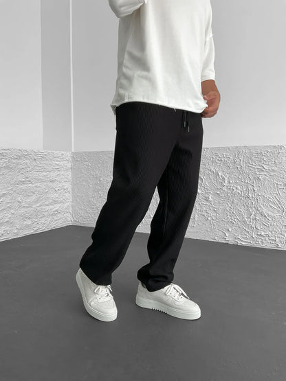 Matteo™ | Gerippte Hose mit Flexibler Eleganz