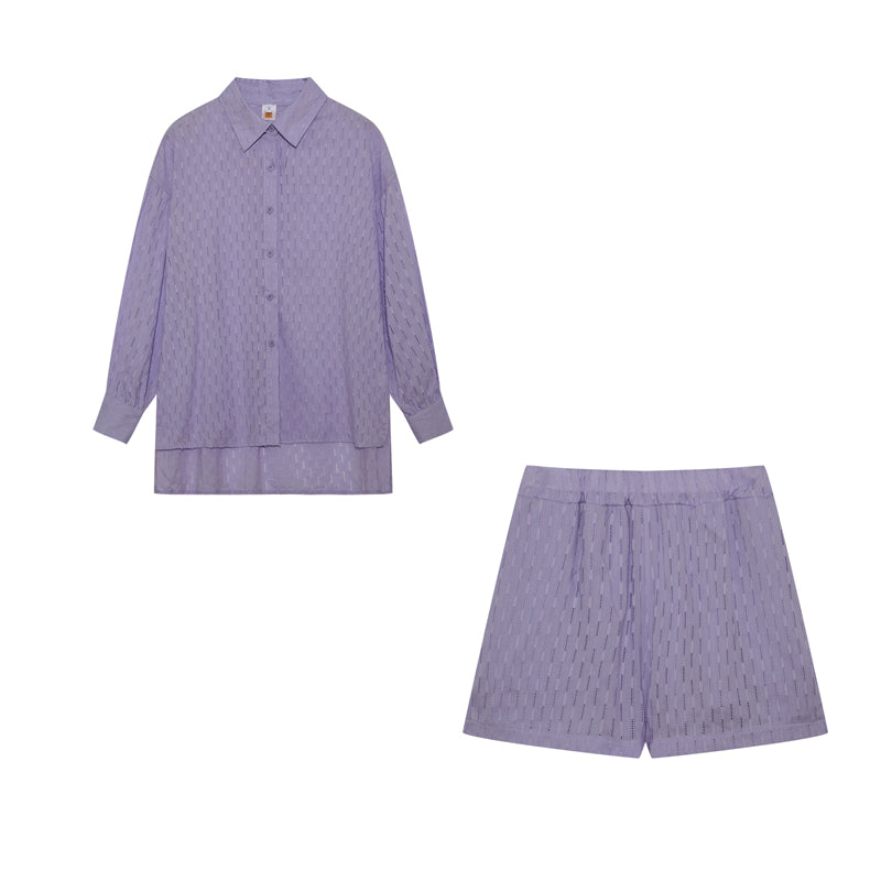 Maud | Schickes Shirt- und Shorts-Set