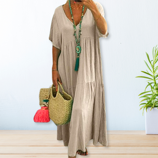 BAHAMA™ - Baumwoll- und Leinenkleid