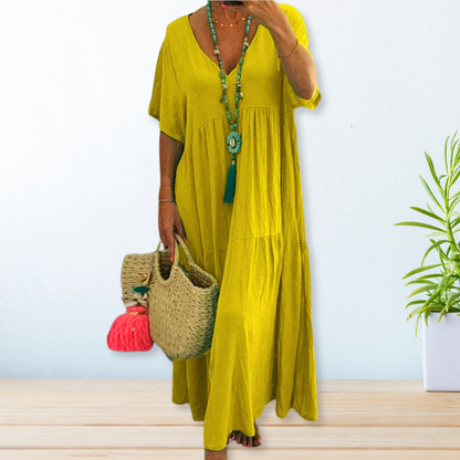 BAHAMA™ - Baumwoll- und Leinenkleid