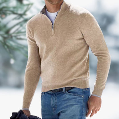 Matteo™ | Pullover mit Stilvollem Reißverschluss