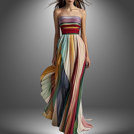 Asien | Premium Casual Langes Kleid