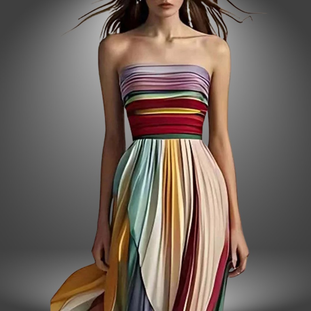 Asien | Premium Casual Langes Kleid