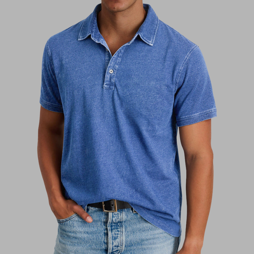 Benno | Weiches gewaschenes Polo für Komfort und Stil