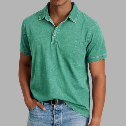 Benno | Weiches gewaschenes Polo für Komfort und Stil