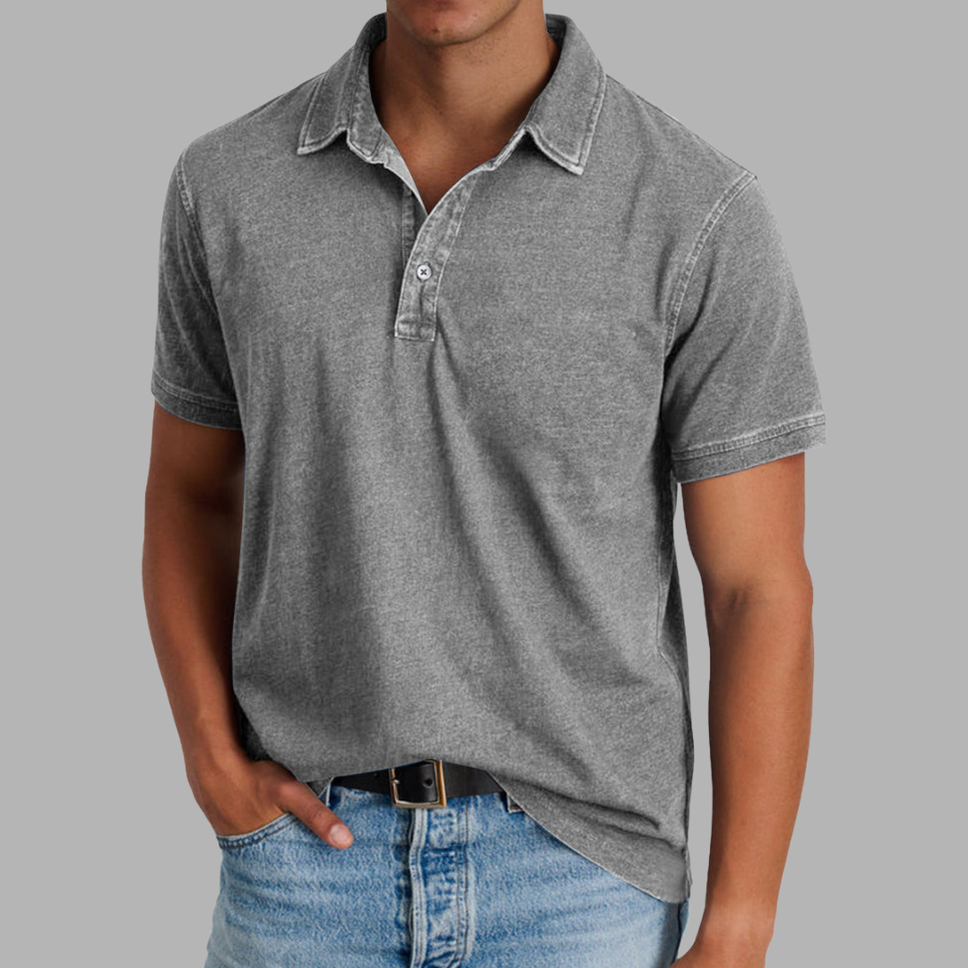 Benno | Weiches gewaschenes Polo für Komfort und Stil