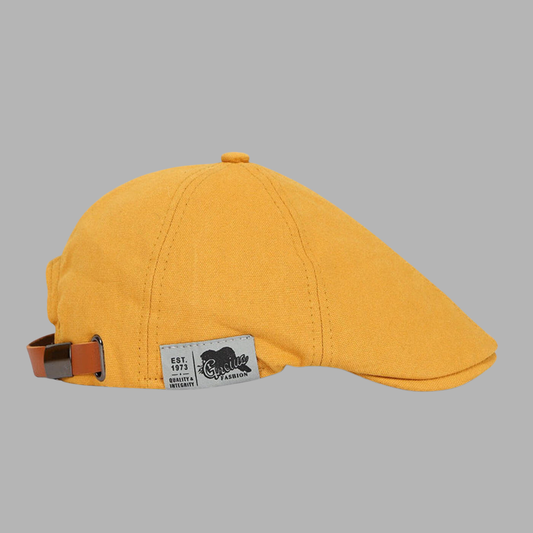 Tobias | Elegante Klassische Schwarze Newsboy Cap für Stilbewusste