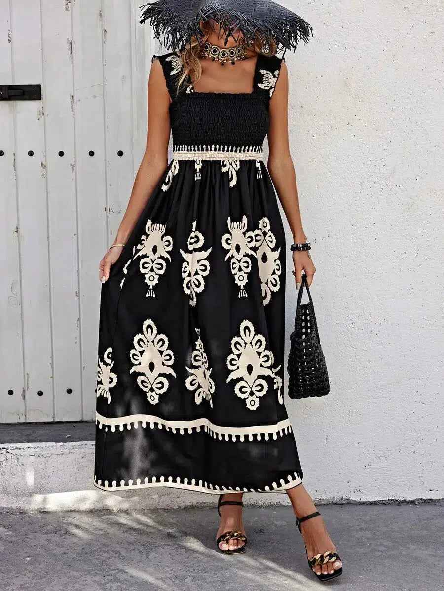 Nereza™ - Maxikleid Bohème