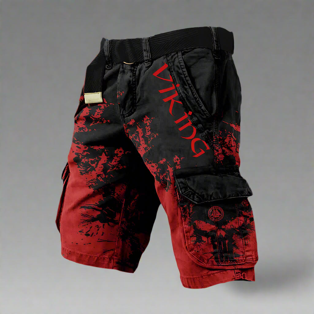 MARTIN | Grafische Cargo-Shorts