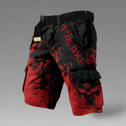 MARTIN | Grafische Cargo-Shorts