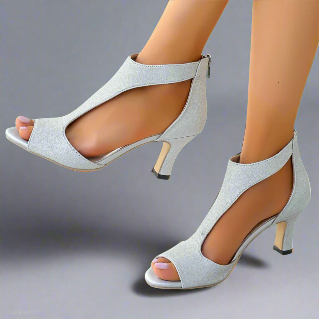 Heidrun | Elegantes und bequemes Sandalenset mit Absatz