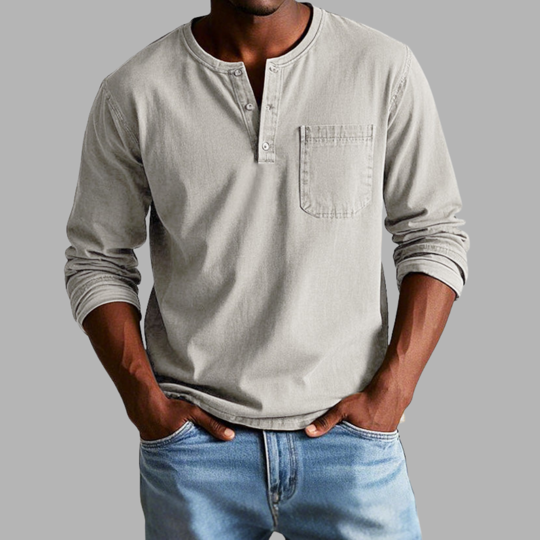 Volker | Elegantes Langarmshirt für Jeden Tag