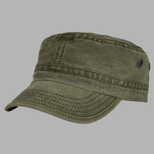 Adalric | Elegante Militär-Stil Kappe für Abenteurer
