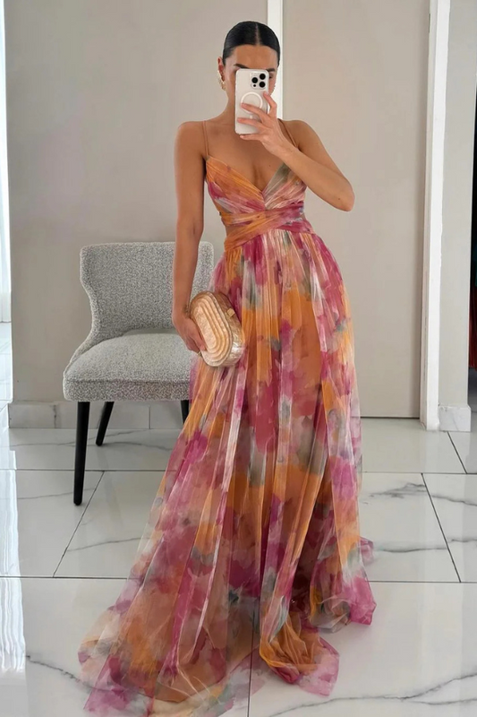 Alina | Atemhaftes Maxikleid